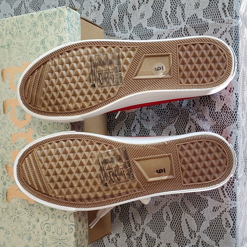 MUDD Sneaker Red Ellie - Picture 4 of 8